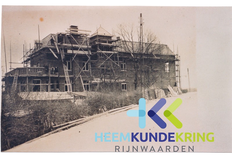 Lobith 1920 Bouw van het Johanna gesticht Coll. G.B.Janssen
